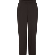 FRAU BUKSER, NEW MELBOURNE LIGHT WOOL ANKLE PANT, CHOCOLATE TORTE